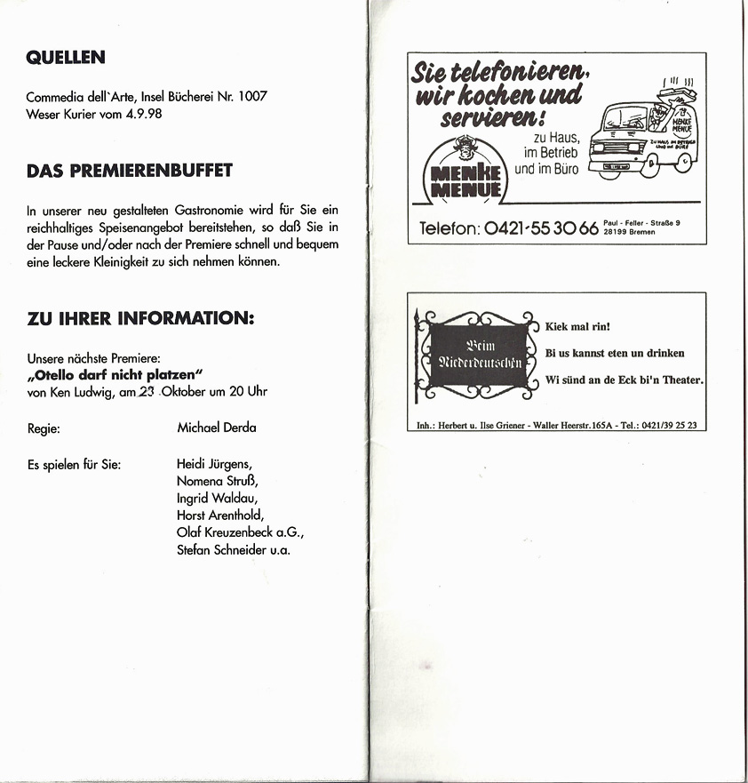 DEENER VUN TWEE HERREN